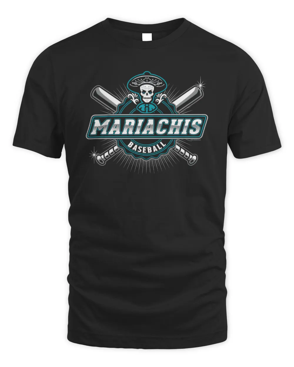 Mariachis Earville Albuquerque Isotopes Tee Unisex Standard T-Shirt black s