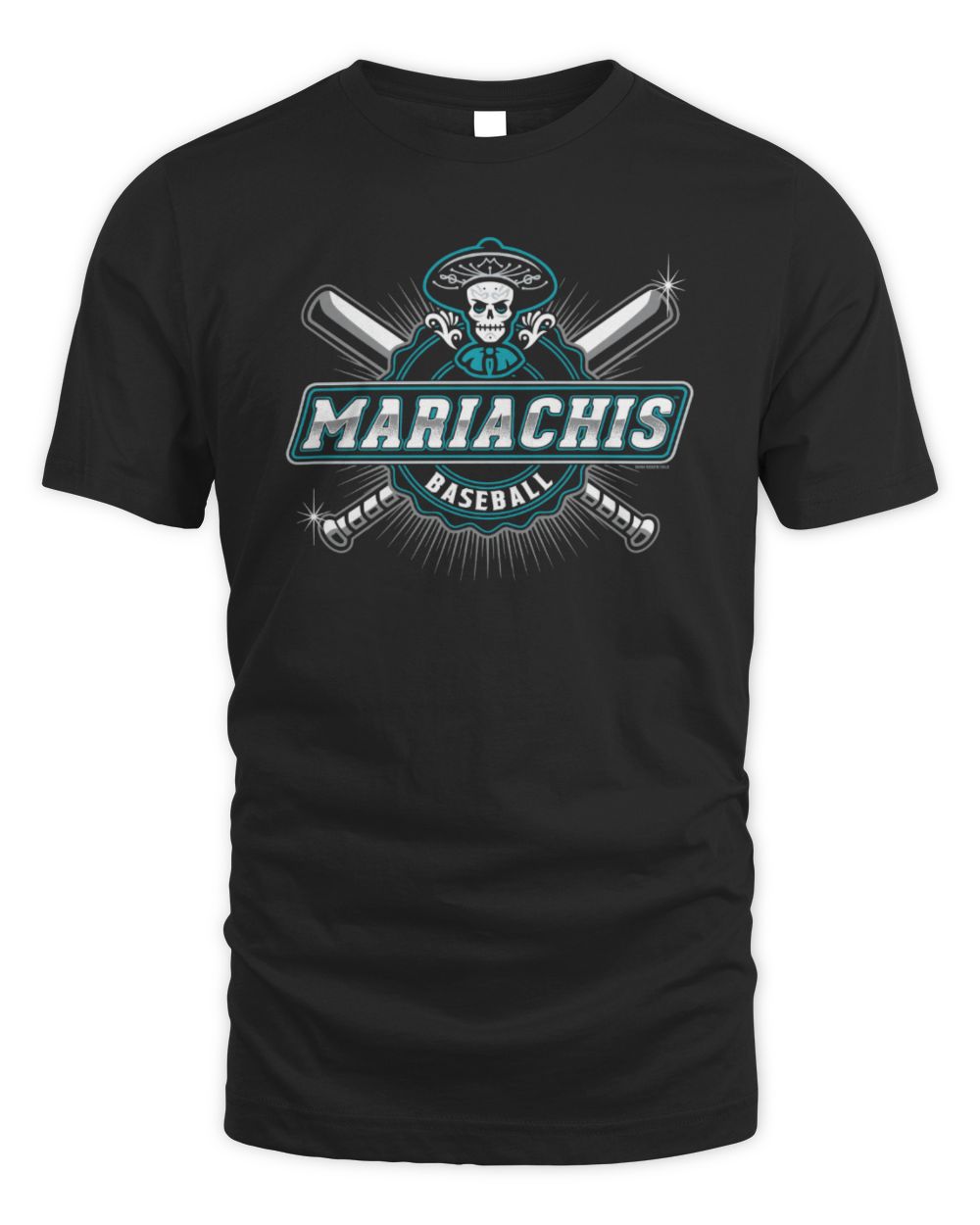 Mariachis Earville Albuquerque Isotopes Tee Unisex Standard T-Shirt black s