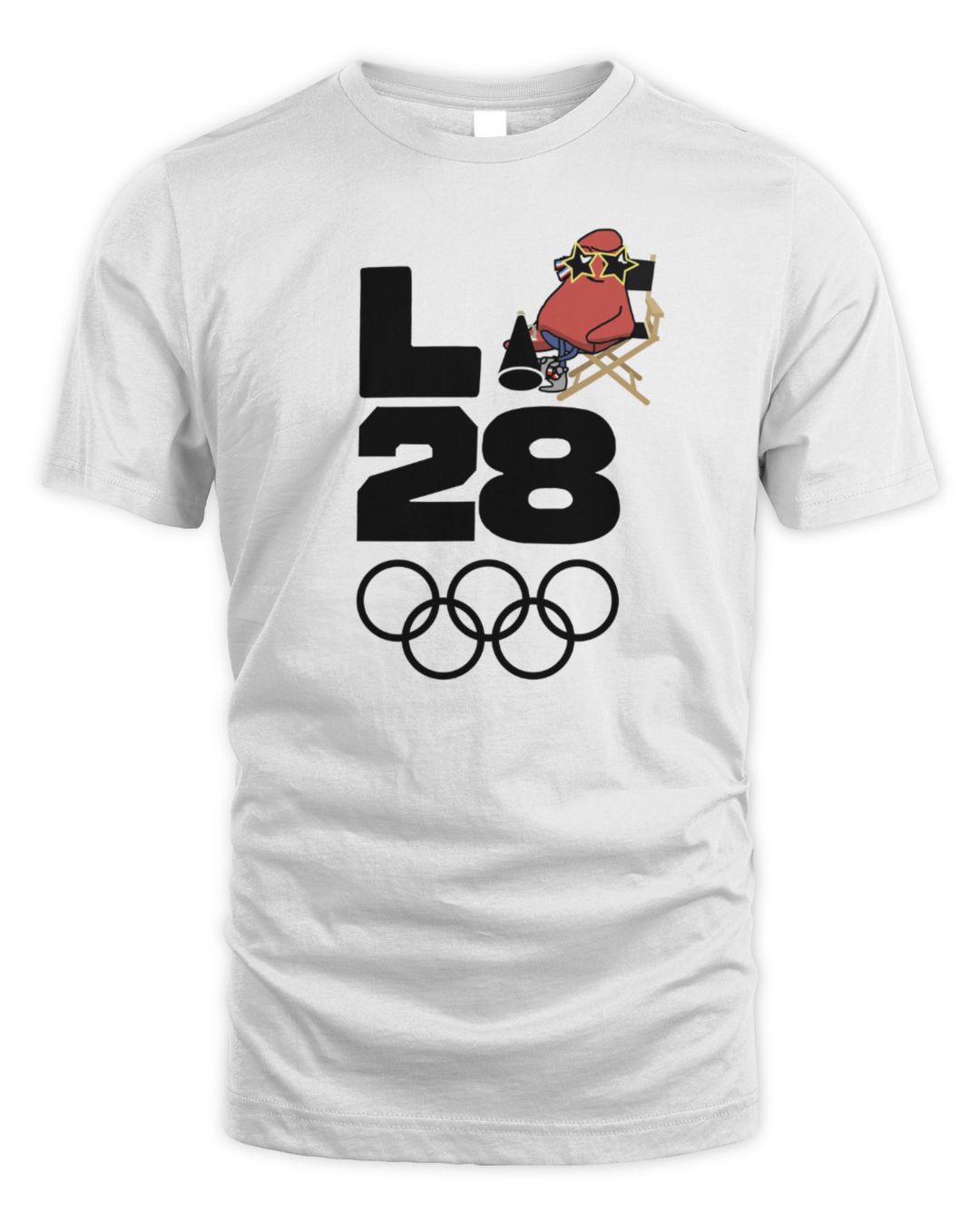 Official team usa la 2028 summer olympics mascot handover tee shirt