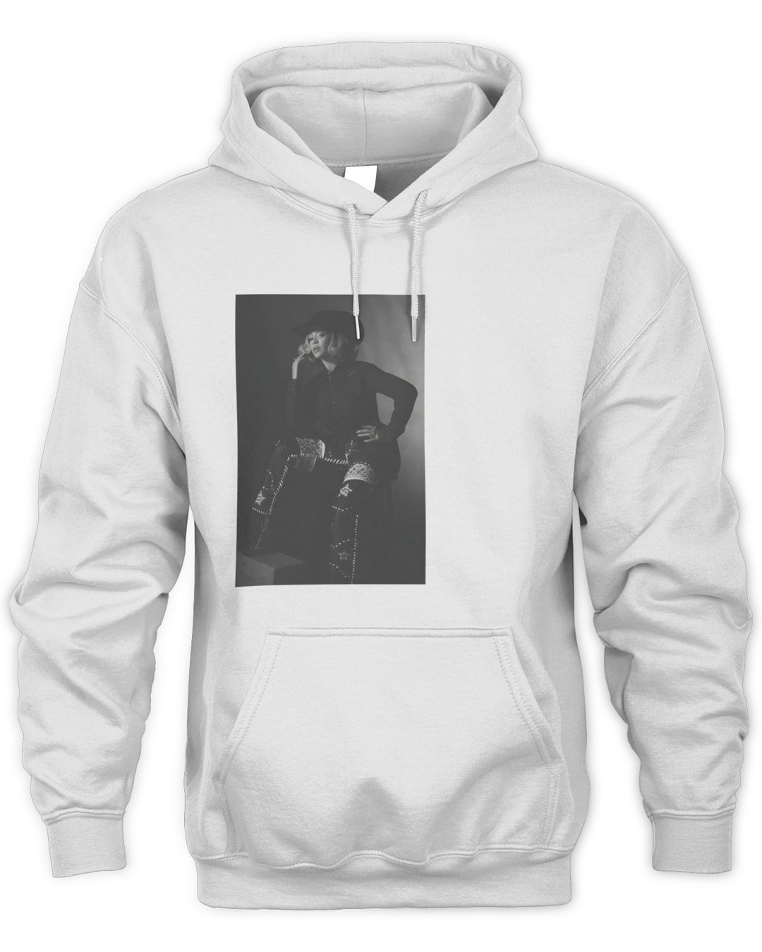 Cowboy Carter Merch Cowboy Carter Hoodie Sweatshirt White | Tkuha