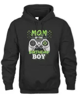 Mom of the Birthday Boy Matching Video Gamer Birthday Party T-Shirt Unisex Hoodie black s