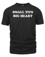 Small tits big heart Tshirts Men's Premium Tshirt black s
