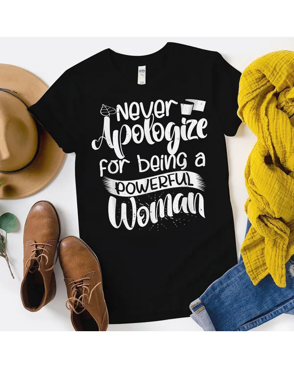Small Business Owner Gift Never Apologize Entrepreneur T-Shirt