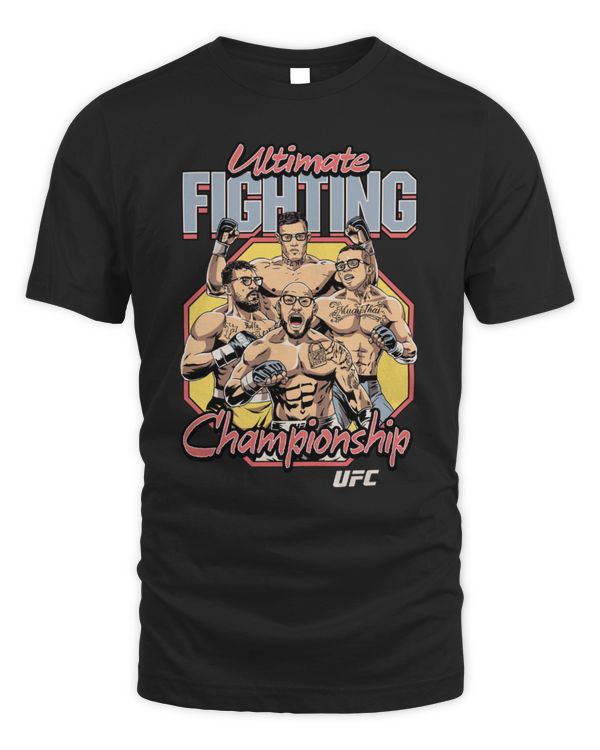 UFC Octagon Data Science T Shirt UFC 317 Merchandise