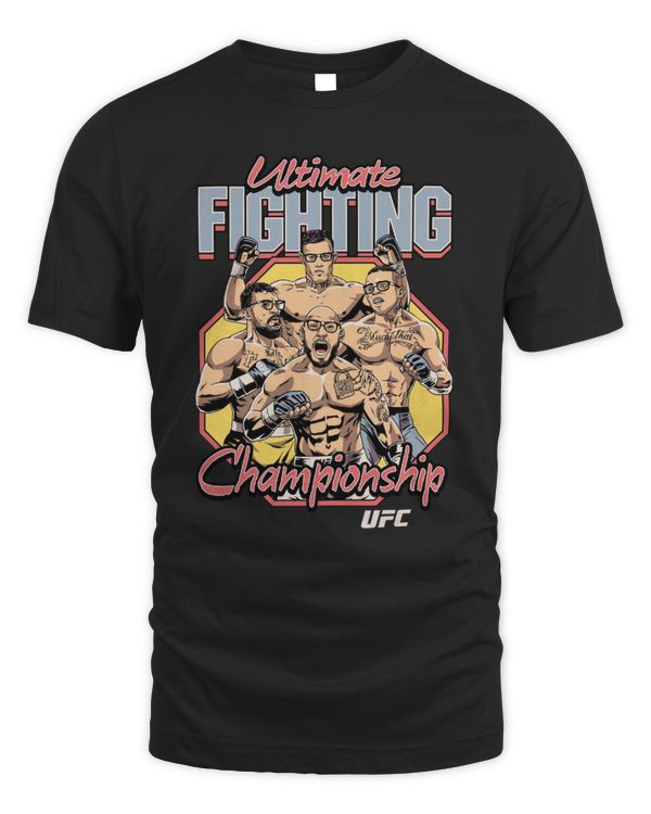 UFC Merchandise UFC Octagon Data Science T Shirt